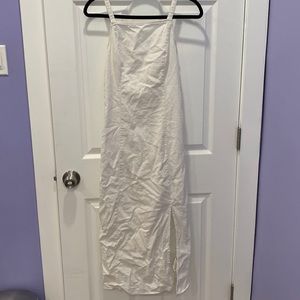 Linen Midi Dress